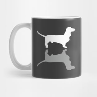 Silver Dachshund Mug